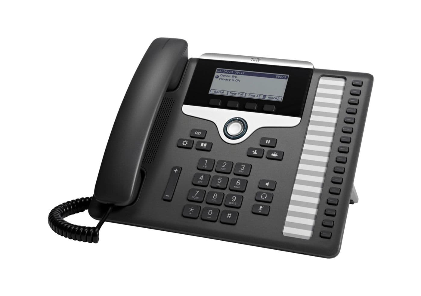 Cisco IP Phone 7861 - Telefone VoIP - SIP, SRTP - 16 linhas