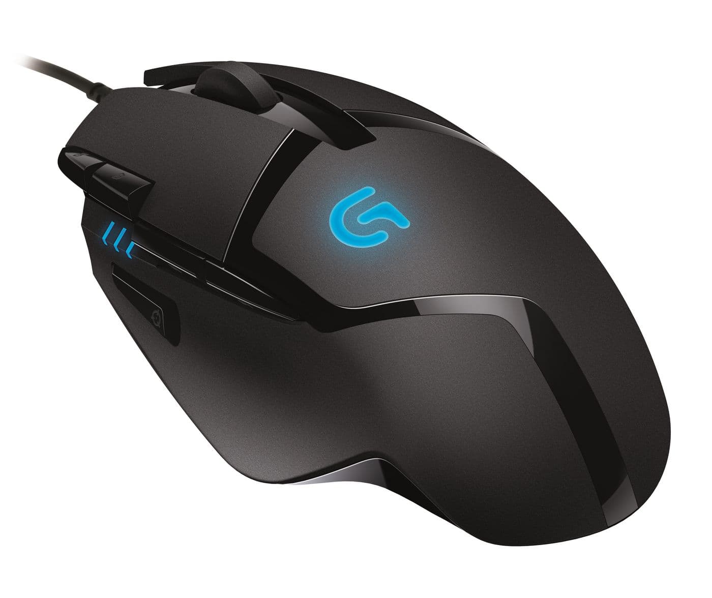 Logitech Hyperion Fury G402 - Rato - para direita - 8 botões - com cabo - USB