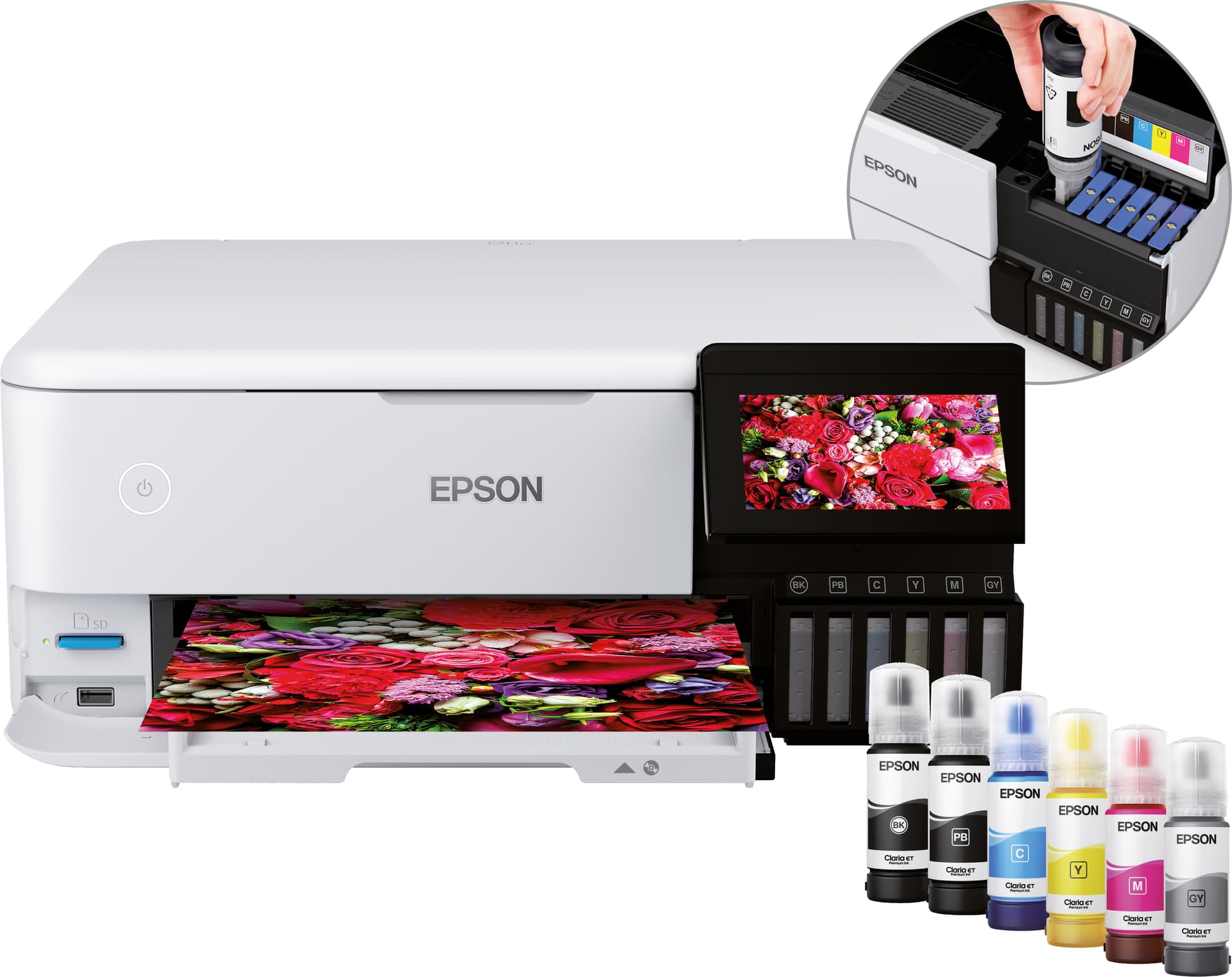 EPSON IMP MULTIF ECOTANK ET-8500 PHOTO A4 #PROMO 31/08