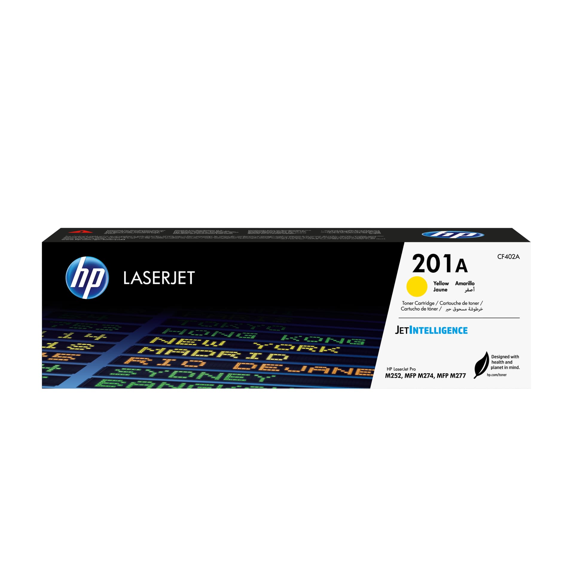 HP 201A original Toner cartridge CF402A yellow 1.330 pages standard capacity