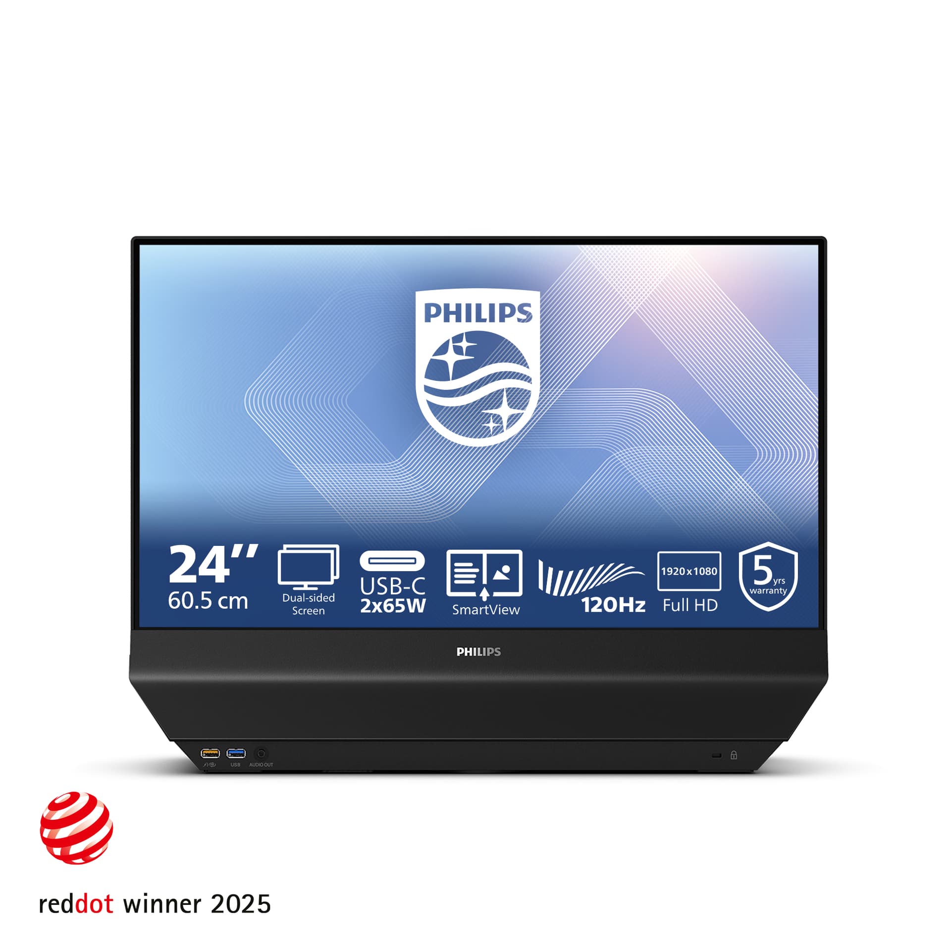 Philips 24B2D5300/00, 60,5 cm (23.8"), 1920 x 1080 pixels