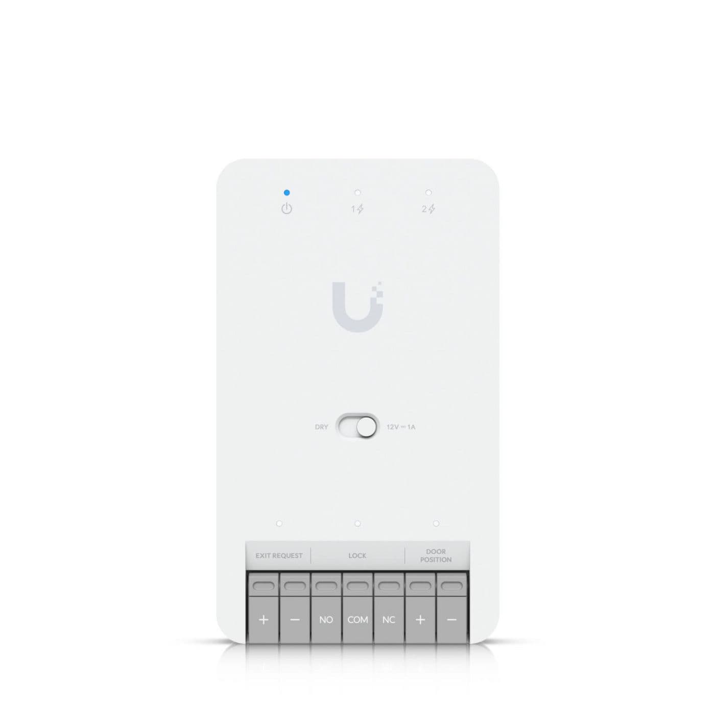 Ubiquiti Compact Access Control Hub for a single door.