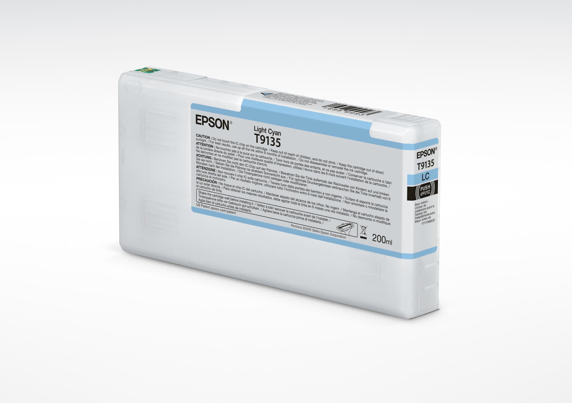 Tinteiro EPSON T9135 Ciano Claro 200ml - SureColor SC-P5000