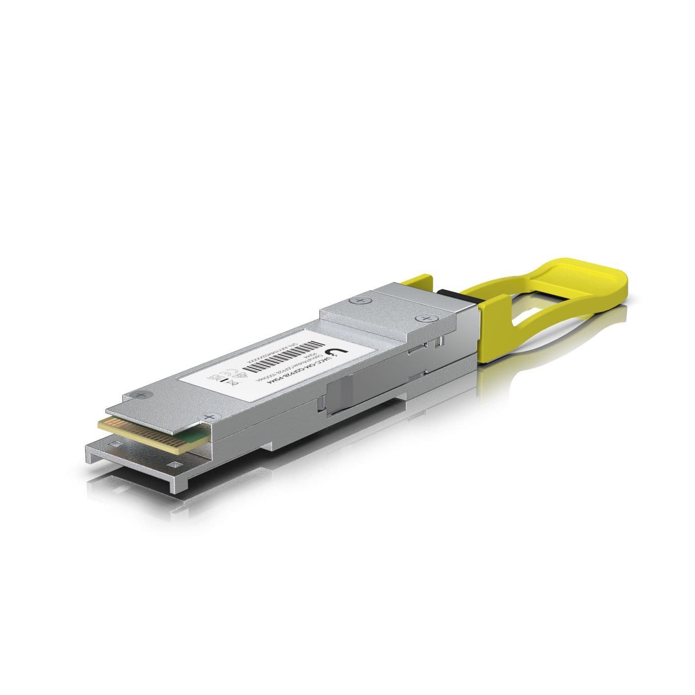 Ubiquiti QSFP28 transceiver that supports 100G connections up