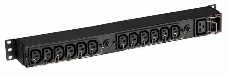 Eaton FlexPDU - Unidade de distribuição de potência (montável em bastidor) - AC 220-240 V - 3000 VA - entrada: IEC 60320 C20 16A - conectores de saída: 13 (conector IEC) - 1U - 19"