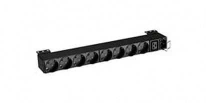 Eaton FlexPDU - Unidade de distribuição de potência (montável em bastidor) - AC 220-240 V - 3000 VA - entrada: IEC 60320 C20 16A - conectores de saída: 9 (conector IEC, CEE 7/4) - 1U - 19"