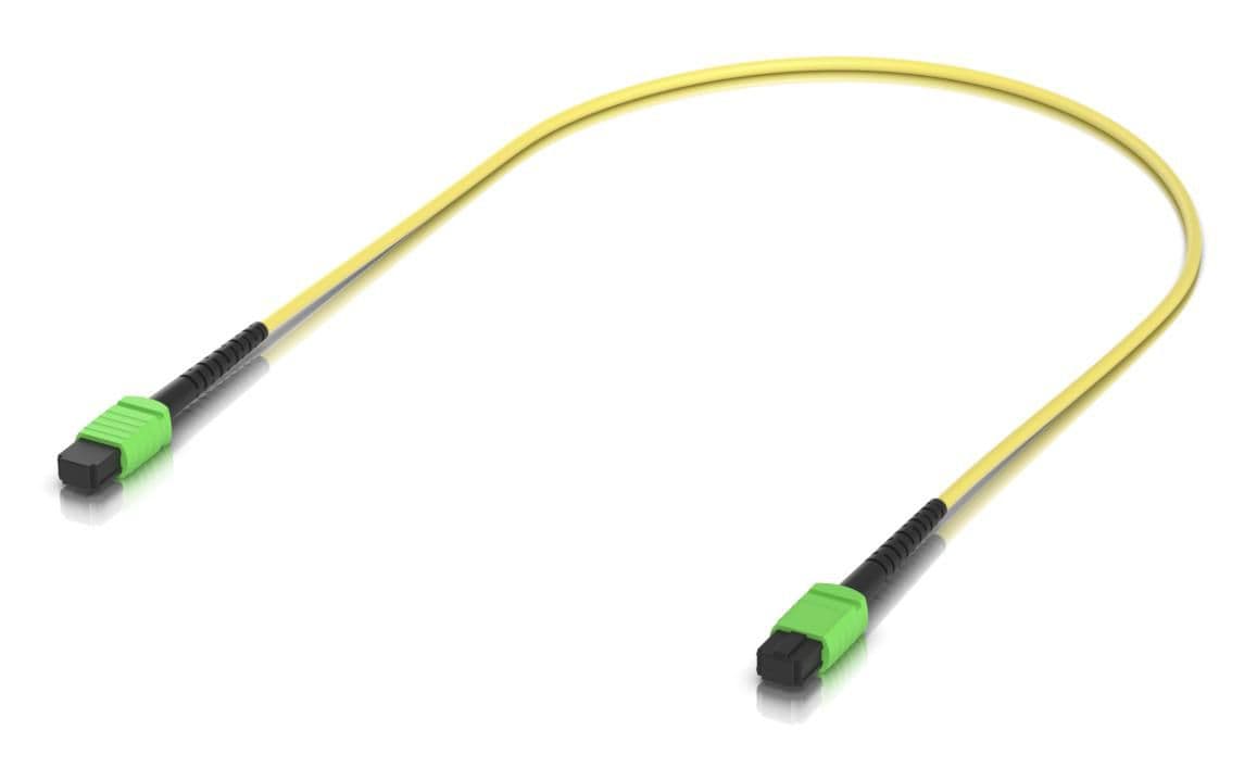 Ubiquiti Indoor OS2 single-mode fiber patch cable with MPO-12 Type