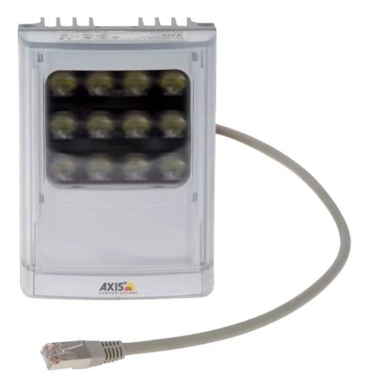 AXIS T90D25 - Iluminador LED branco - montagem no tecto, montagem no poste, montagem na parede - interior, exterior - 25 watt - branco, prata - para AXIS M5075-G, P1385-E, P1455-LE, P1455-LE-3, Q1656, Q1656-B, Q1715, V5938 50
