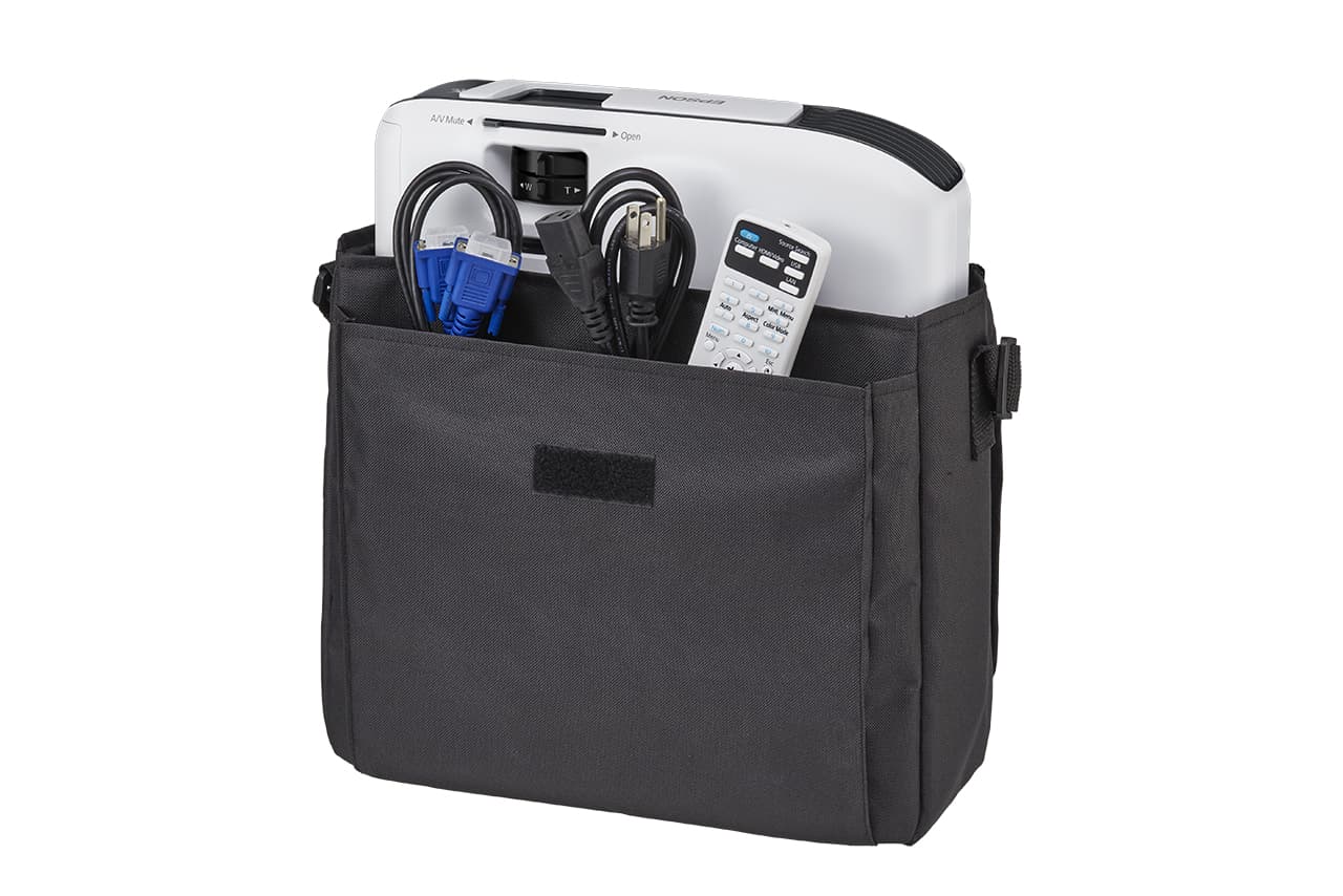 Epson Soft Carrying Case ELPKS70 - Estojo para transporte de projector - para Epson CB-X49, EB-992, E20, W49, X49, Pro EX9240, PowerLite 119, 1288, 982, 992, W49, X49