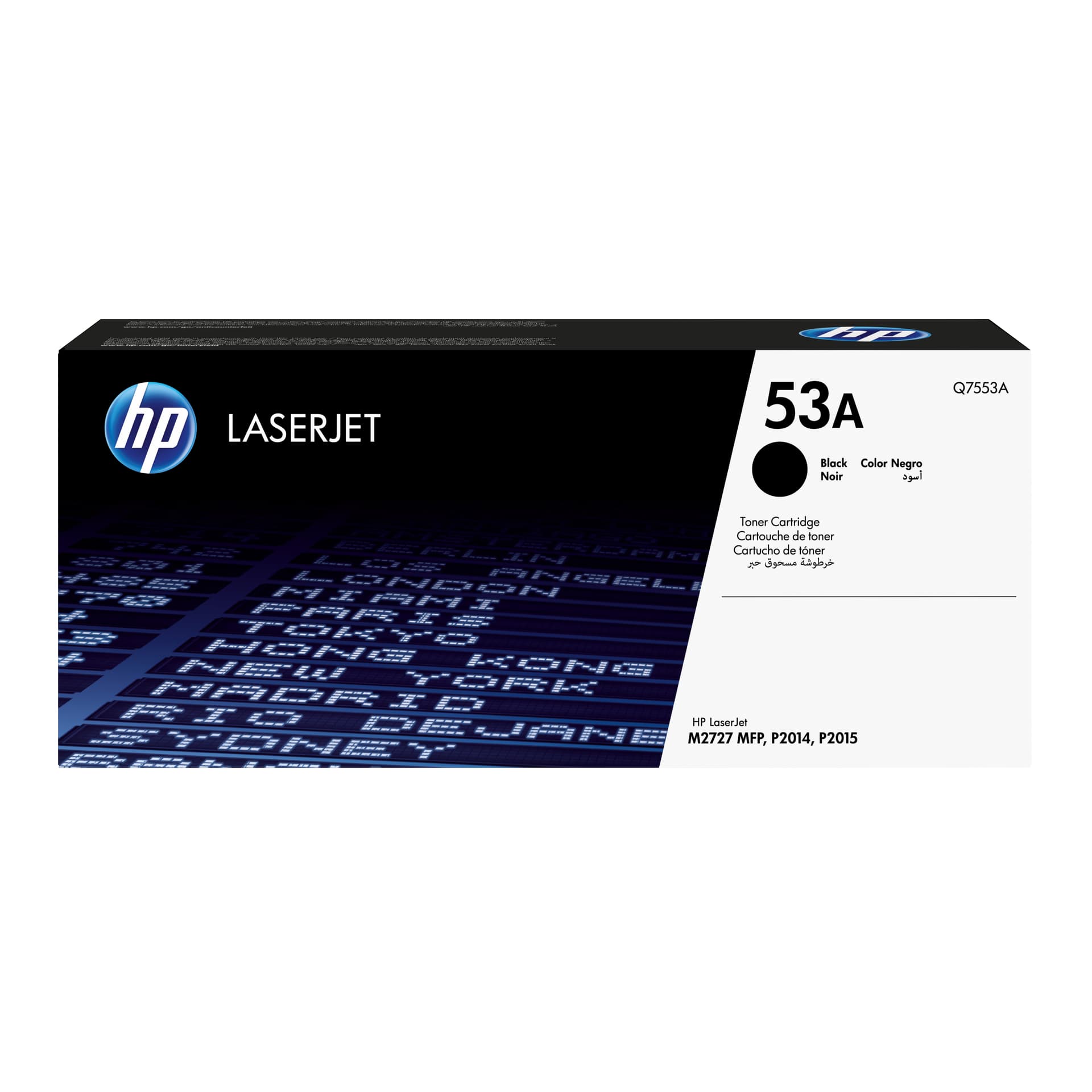 HP 53A original LaserJet Toner cartridge Q7553A black standard capacity 3.000 pages 1-pack