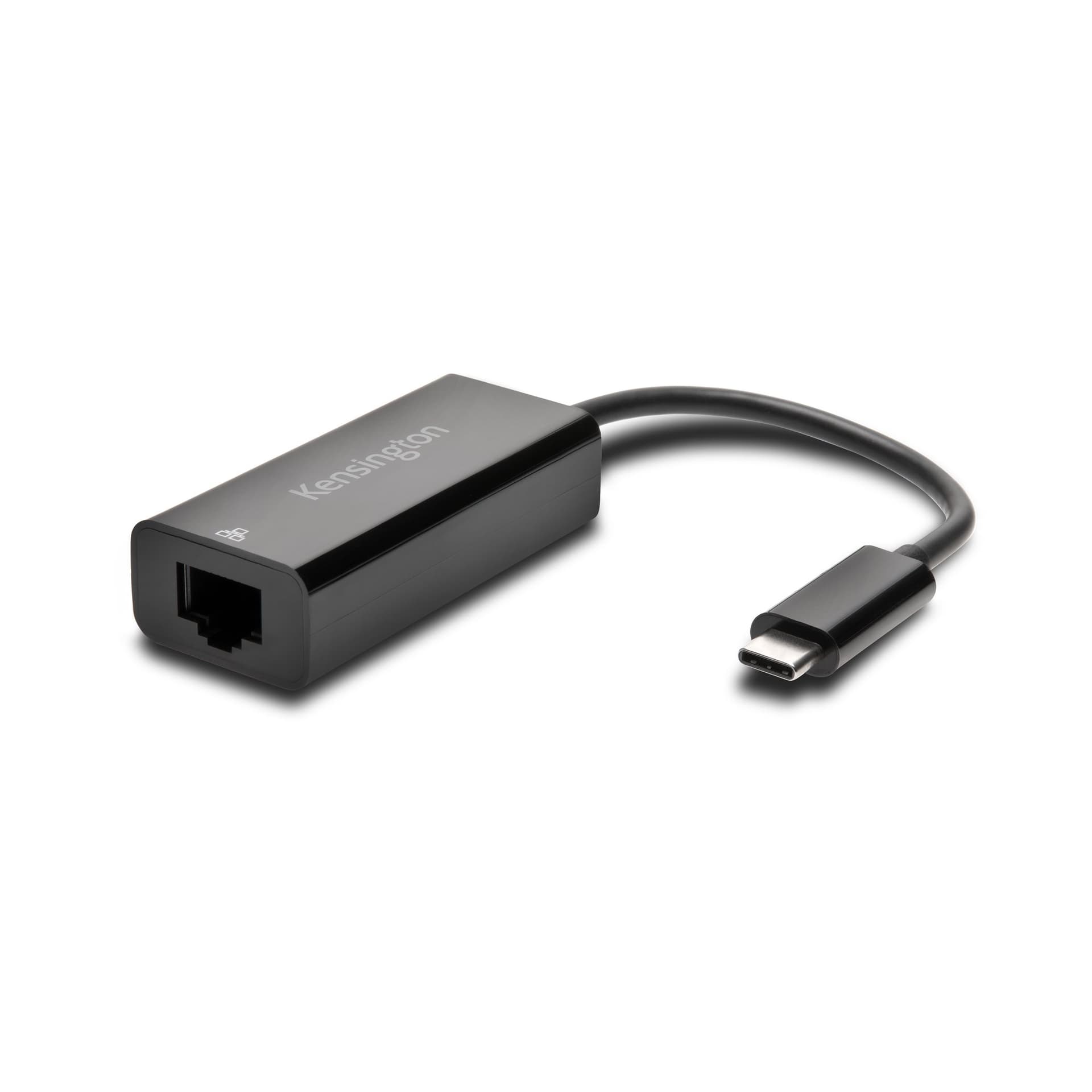 Kensington CA1100E USB-C to Ethernet Adapter - Adaptador de rede - USB-C 3.1 - Gigabit Ethernet x 1