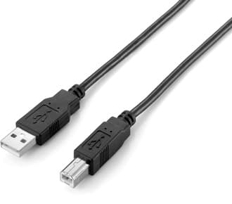 EQUIP CABO IMPRESSORA USB 2.0 A/B M/M PRETO 5MT