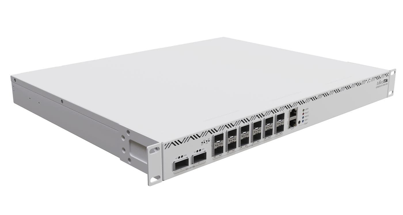 MikroTik Cloud Core Router 2216-1G-12XS-2XQ with Amazon