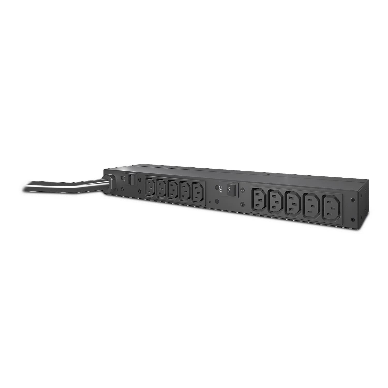 APC Basic Rack PDU - Faixa de distribuição de energia (montável em bastidor) - AC 200/208/230 V - entrada: NEMA L6-30 - conectores de saída: 12 (power IEC 60320 C13) - 1U - 3.65 m cabo - preto - para P/N: SMTL2K2RM2UCLNC, SRTL10KRM4UT, SRTL5KRM2UT-5K
