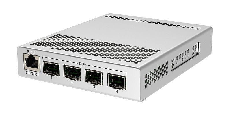 MikroTik Cloud Router Switch (RouterOS L5), desktop Encl.