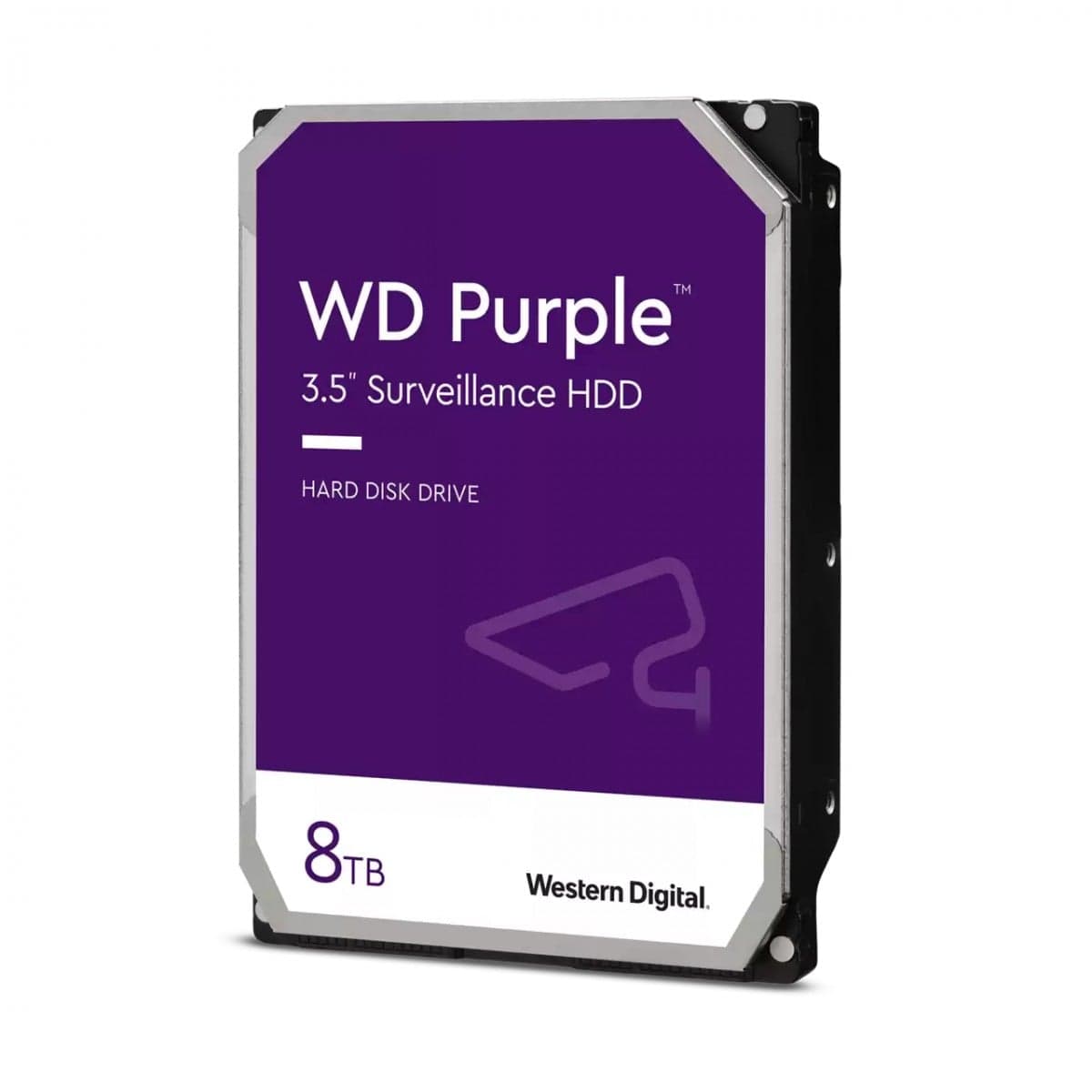 WD HDD 3.5" 8TB 256MB 5640RPM SATA6 SURVEILLANCE PURPLE#PROM O APENAS STOCK#