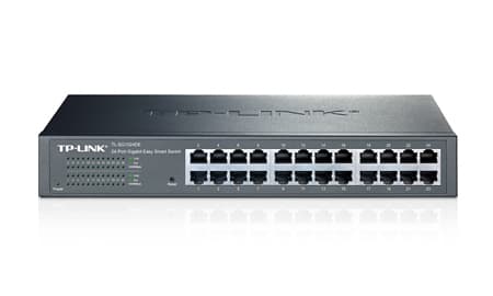 TP-Link TL-SG1024DE switch de rede Gerido L2 Gigabit Ethernet (10/100/1000) Preto