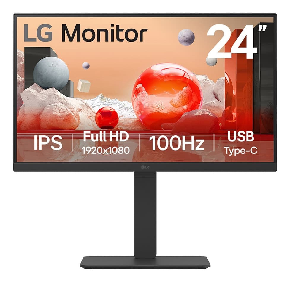 LG 24BA650, 60,5 cm (23.8"), 1920 x 1080 pixels