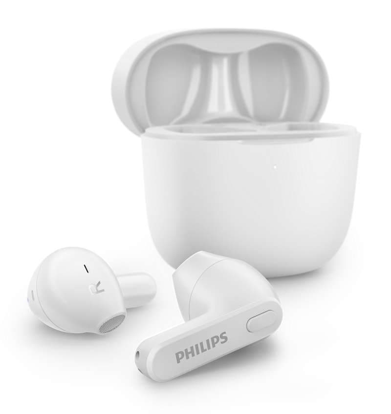 PHILIPS IN-EAR PHONES TRUE WIRELESS BUDS BLUETOOTH MICRO BRANCO TAT2236WT #