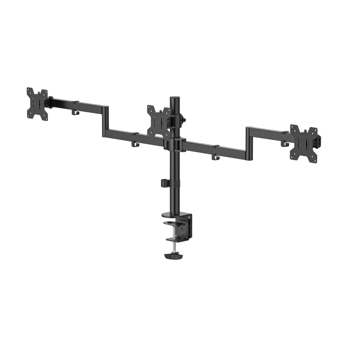 HAMA Monitor Mount 3 Monitors Height-adjustable Swivel/Tilt 13 - 27