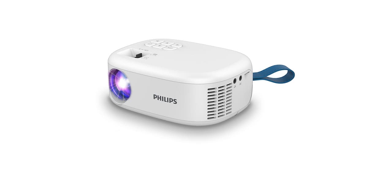PHILIPS VIDEOPROJETOR LED NEOPIX HD WIFI HDMI USB-A NPX113
