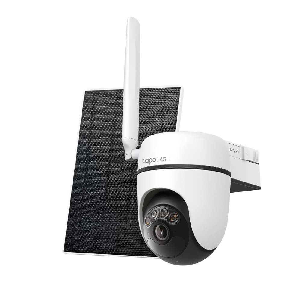 TP-LINK KIT P/EXTERIOR CAMERA SEGURANÇA WI-FI + PAINEL SOLAR