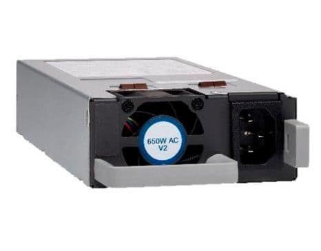 Cisco - Suprimento de potência - hot plug/redundante (módulo plug-in) - AC 90-264 V - 650 watt - para P/N: C9500-24Y4C-10A, C9500-32QC-10A, C9500-48Y4C-10A, C9500-48Y4C-10E, C9500-48Y4C-A-CAP