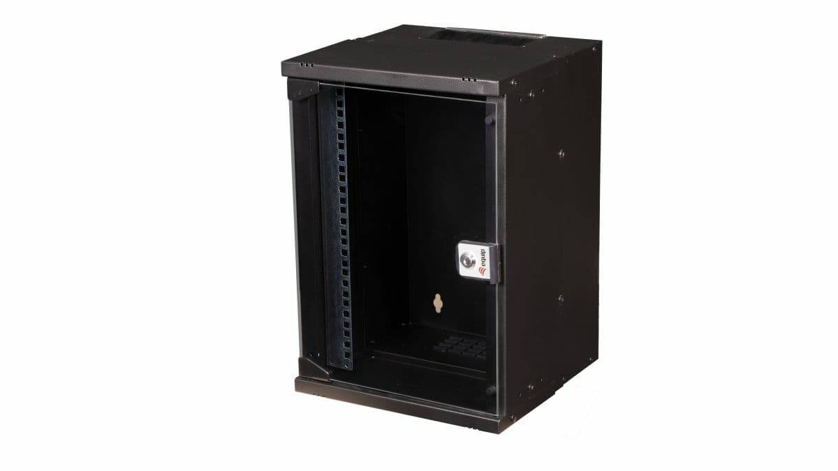 EQUIP ECO BASTIDOR MURAL 10" 09U 300X300MM RAL9005 BLACK