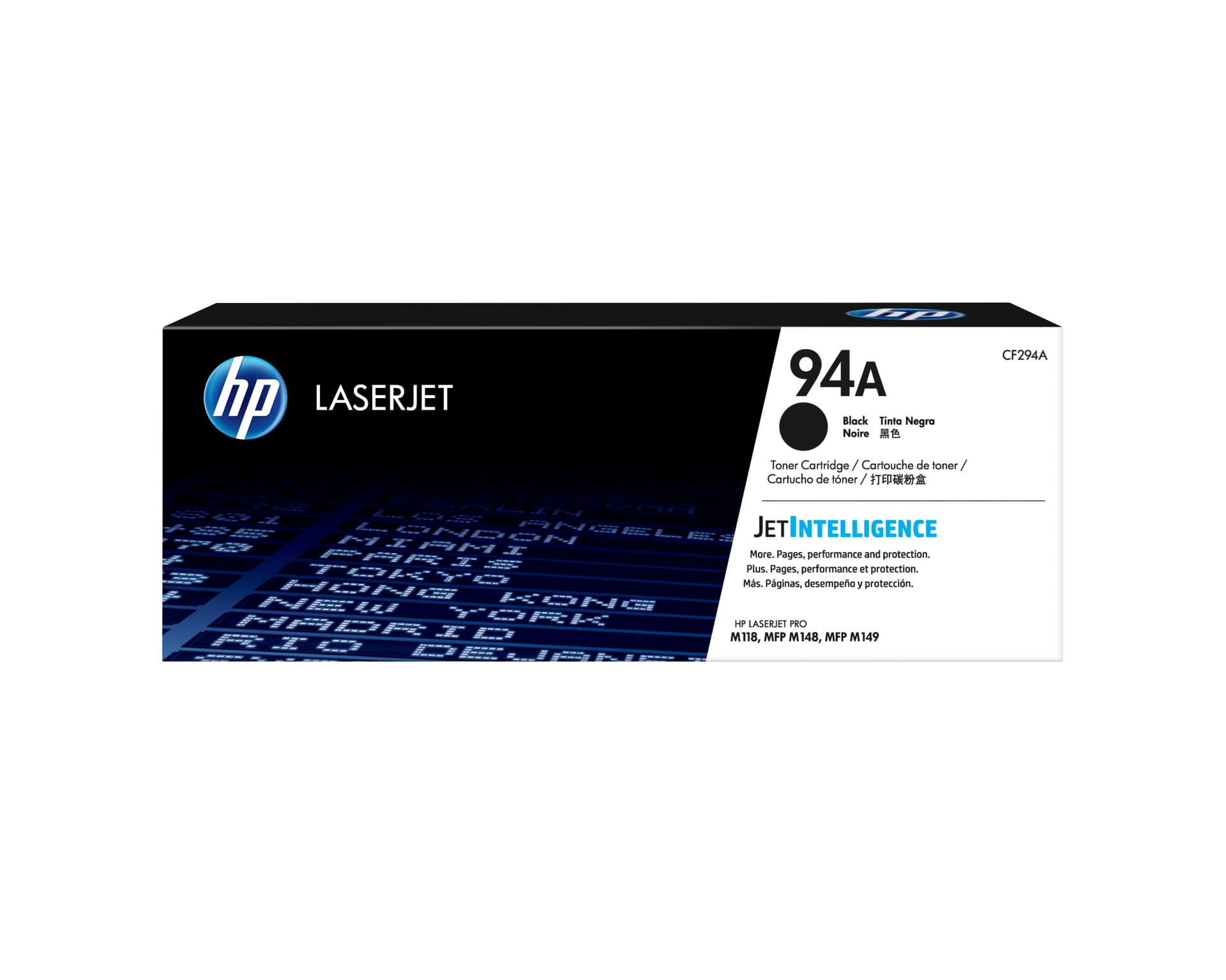 HP 94A - Preto - original - LaserJet - cartucho de toner (CF294A) - para LaserJet Pro M118dw, MFP M148dw, MFP M148fdw