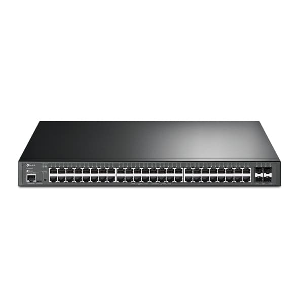 TP-Link SG3452XP (TL-SG3452XP) JetStream™ 48-Port Gigabit and 4-Port 10GE SFP+ L2+ Managed Switch with 48-Port PoE+