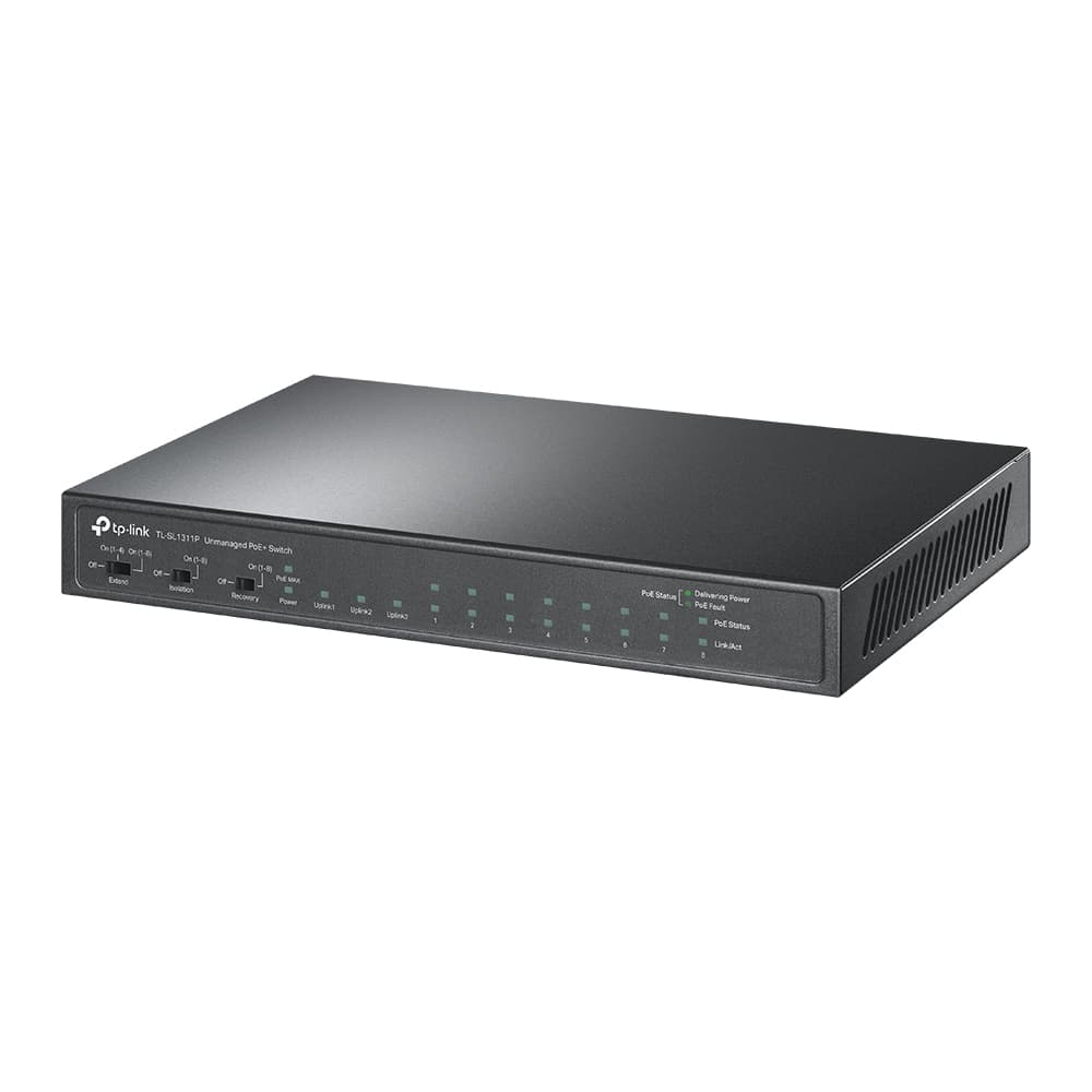 TP-LINK TL-SL1311P SWITCH DE REDE FAST ETHERNET (10/100) POWER OVER ETHERNET (PO