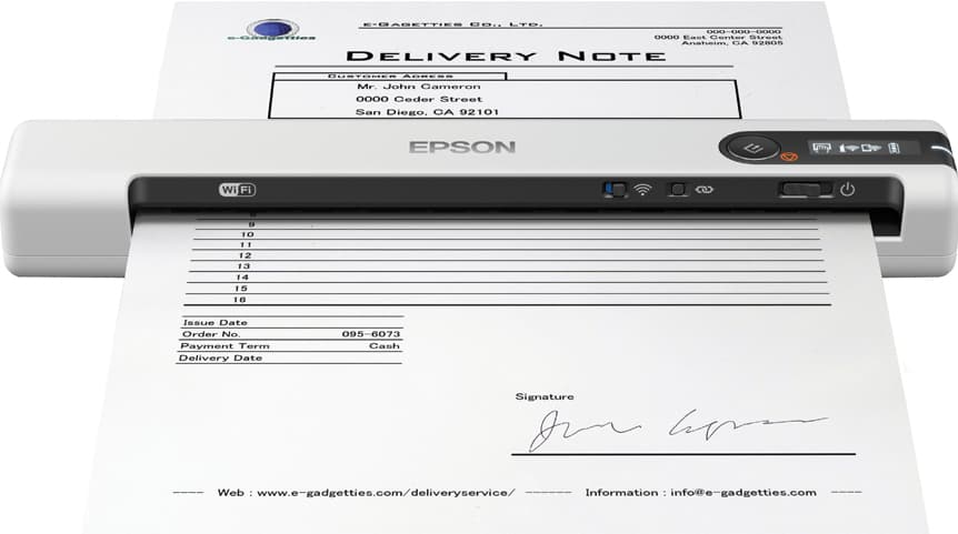 EPSON SCANNER WORKFORCE DS-80W BRANCO #PROMO 30/09