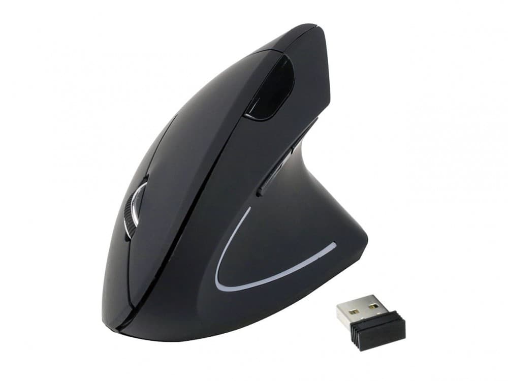 EQUIP LIFE RATO WIRELESS ERGONOMICO VERTICAL BLACK 1600DPI