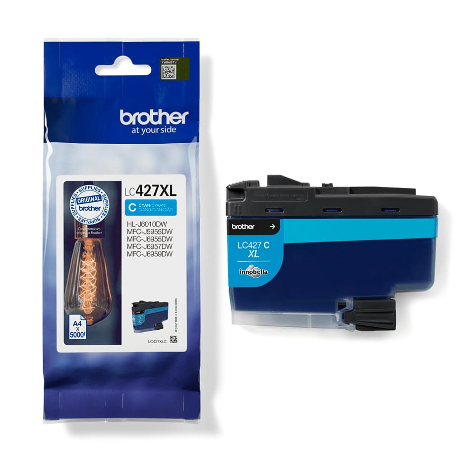 BROTHER TINTEIRO AZUL LC427XLC
