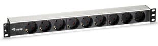 EQUIP REGUA 19" 9 TOMADAS SCHUKO CABO 1.8M
