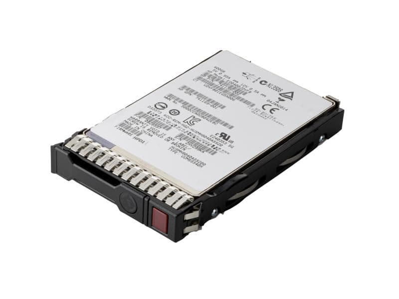 HPE - SSD - Read Intensive - 480 GB - intercambiável a quente - 2.5" SFF - SATA 6Gb/s - com HPE Smart Carrier