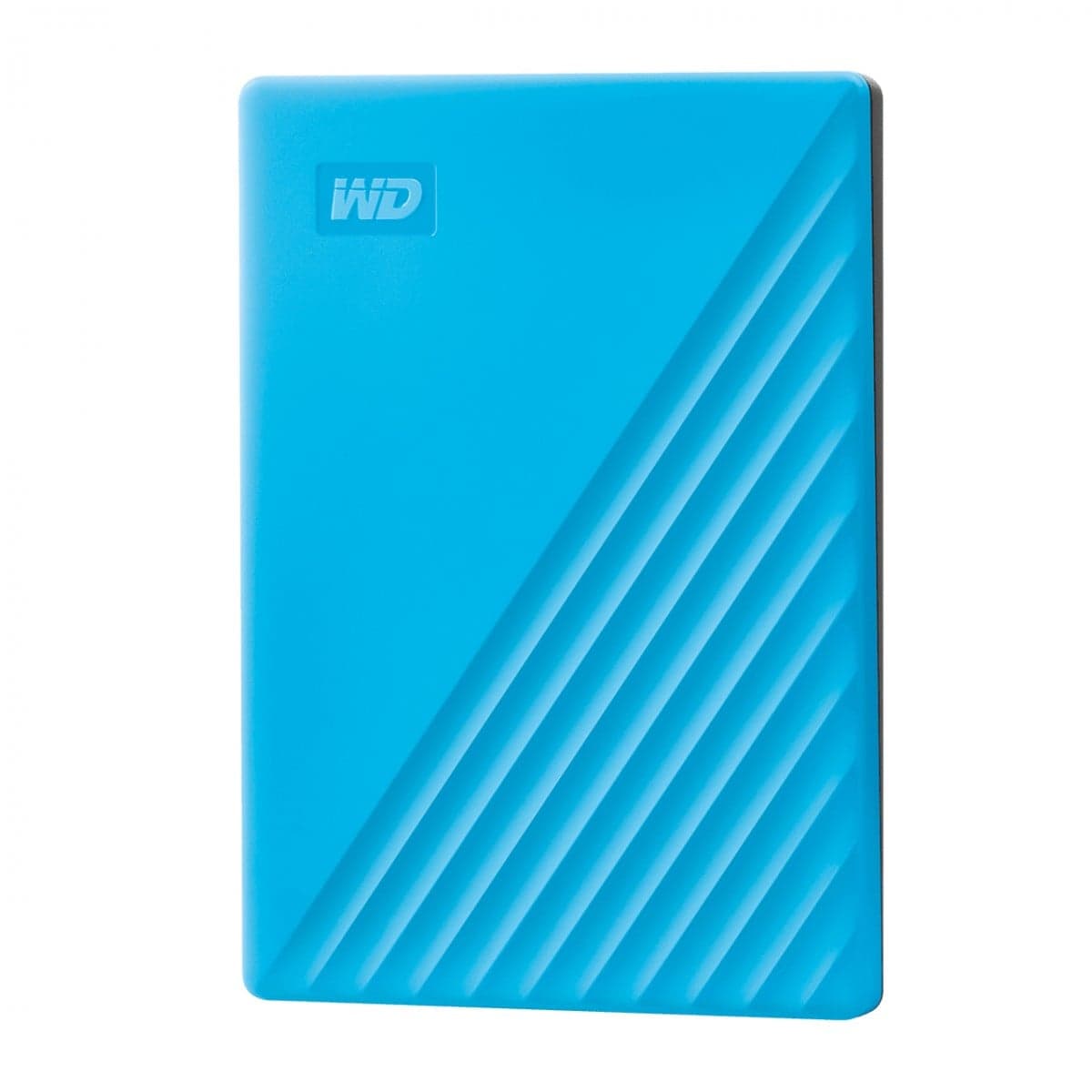 WD My Passport WDBPKJ0040BBL - Disco rígido - encriptado - 4 TB - externa (portátil) - USB 3.2 Gen 1 - 256-bits AES - azul
