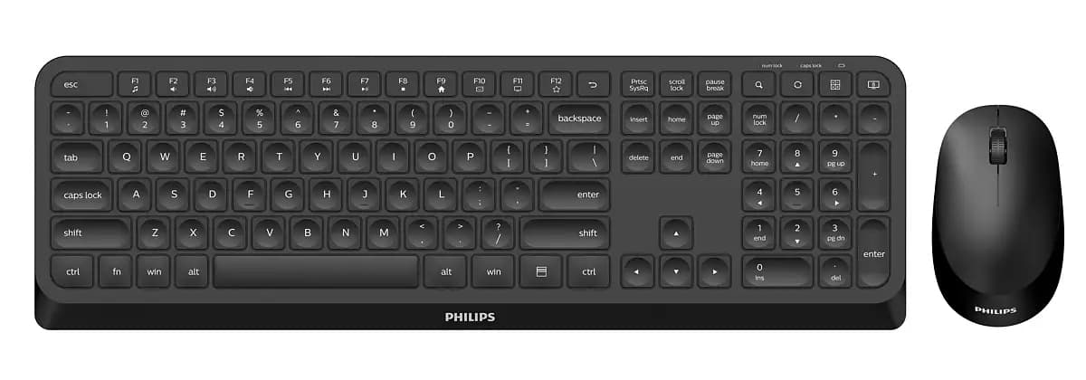 PHILIPS TECLADO & RATO COMBO WIRELESS PT SPT6307B