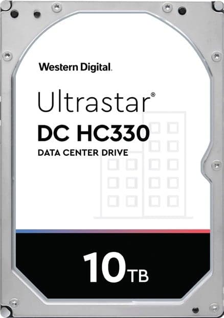 WD Ultrastar DC HC330 WUS721010AL5204 - Disco rígido - encriptado - 10 TB - interna - 3.5" - SAS 12Gb/s - 7200 rpm - buffer: 256 MB