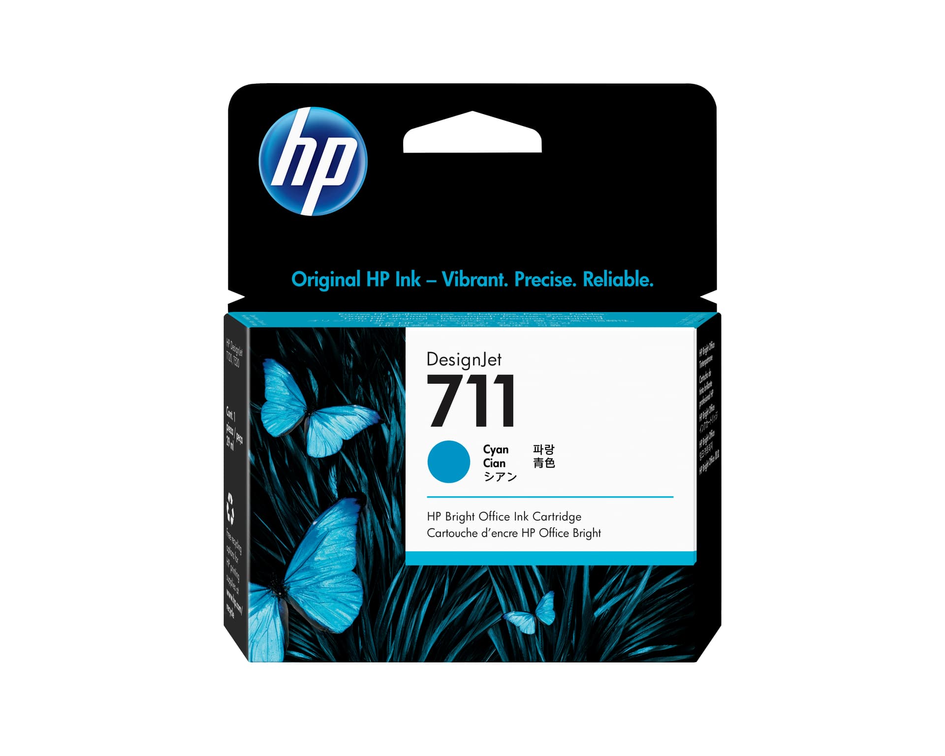 HP Tinteiro DesignJet 711 Ciano de 29 ml