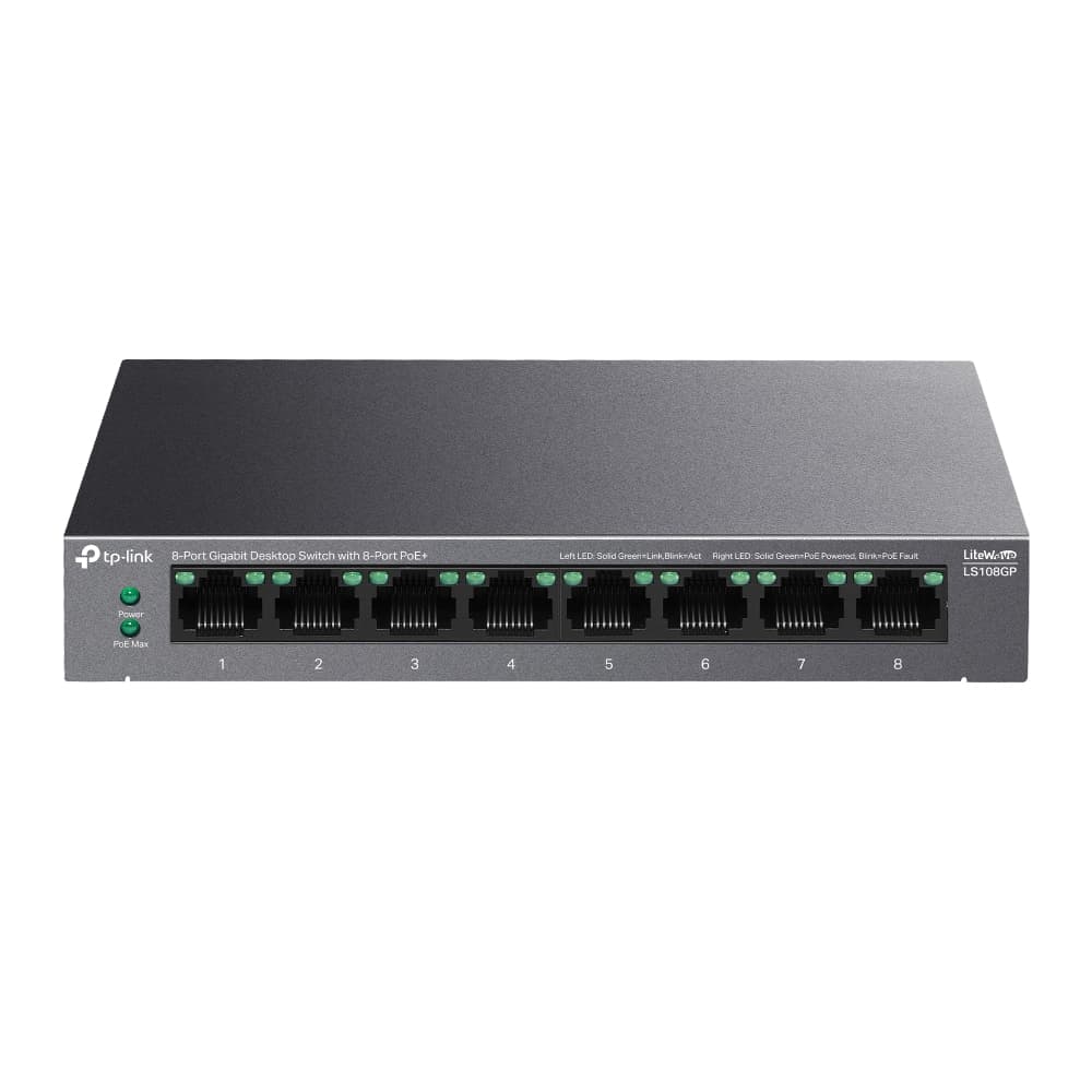 TP-LINK SWITCH 8PORT GIGABIT DESKTOP WITH 8PORT