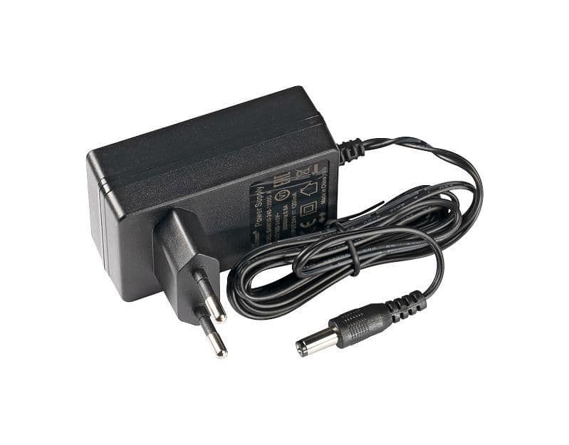 MikroTik 24v 1.2A power supply, straight plug (with EU or US