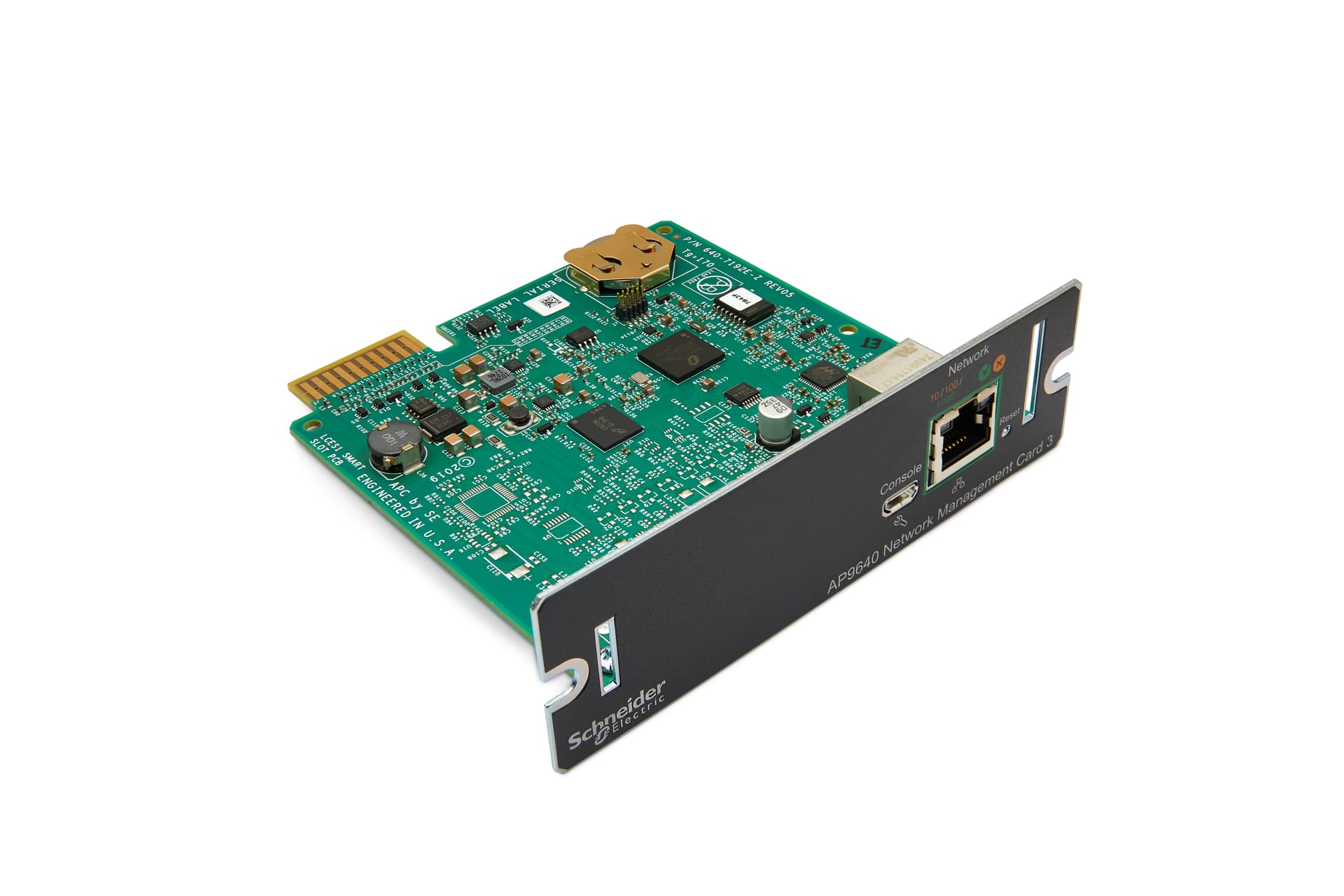 APC Network Management Card 3 with PowerChute Network Shutdown - Adaptador de gestão remota - 1GbE - 1000Base-T - para Smart-UPS SRT 1500VA