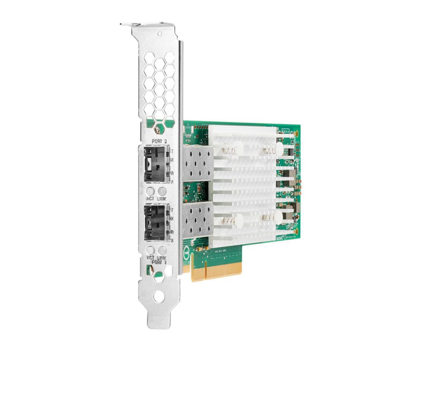 HPE QL41232HLCU - Adaptador de rede - PCIe 3.0 x8 - 10Gb Ethernet / 25Gb Ethernet SFP28 x 2 - para ProLiant DL325 Gen10, DL345 Gen10, DL360 Gen10, DL380 Gen10, XL220n Gen10, XL290n Gen10