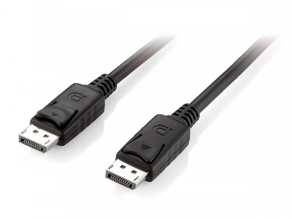 EQUIP CABO DISPLAYPORT 1.2 M/M 5.0M BLACK WITH LATCH
