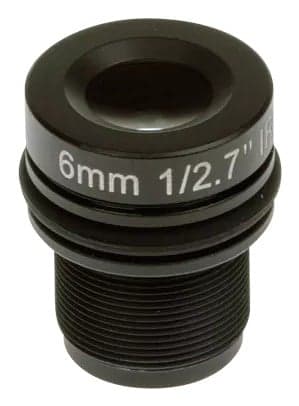 AXIS - Lentes CCTV - 1/2.7" - montagem M12 - 6 mm - f/1.9 (pacote de 4) - para AXIS F1005-E Sensor Unit, FA1105 Sensor Unit
