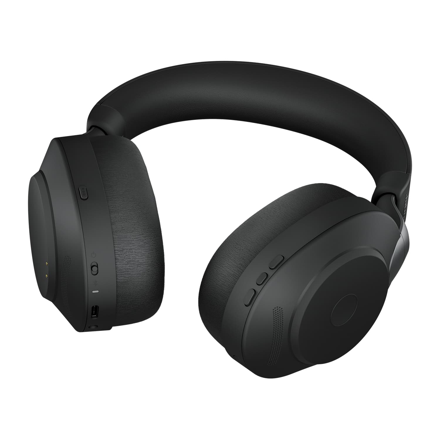 Jabra Evolve2 85 UC Stereo - Auscultadores - tamanho completo - bluetooth - sem fios - cancelamento de ruído activo - macaco de 3,5 mm - isolamento de ruído - preto