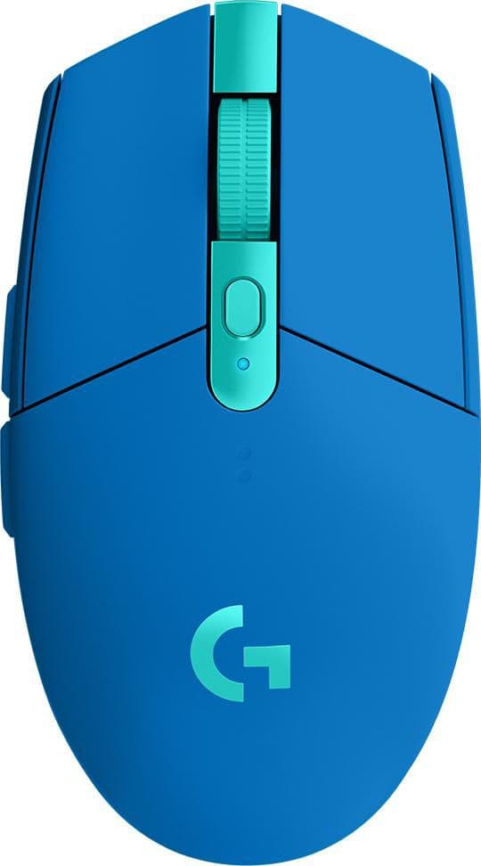 Logitech G G305 - Rato - óptico - 6 botões - sem fios - 2.4 GHz - receptor sem fio USB - azul