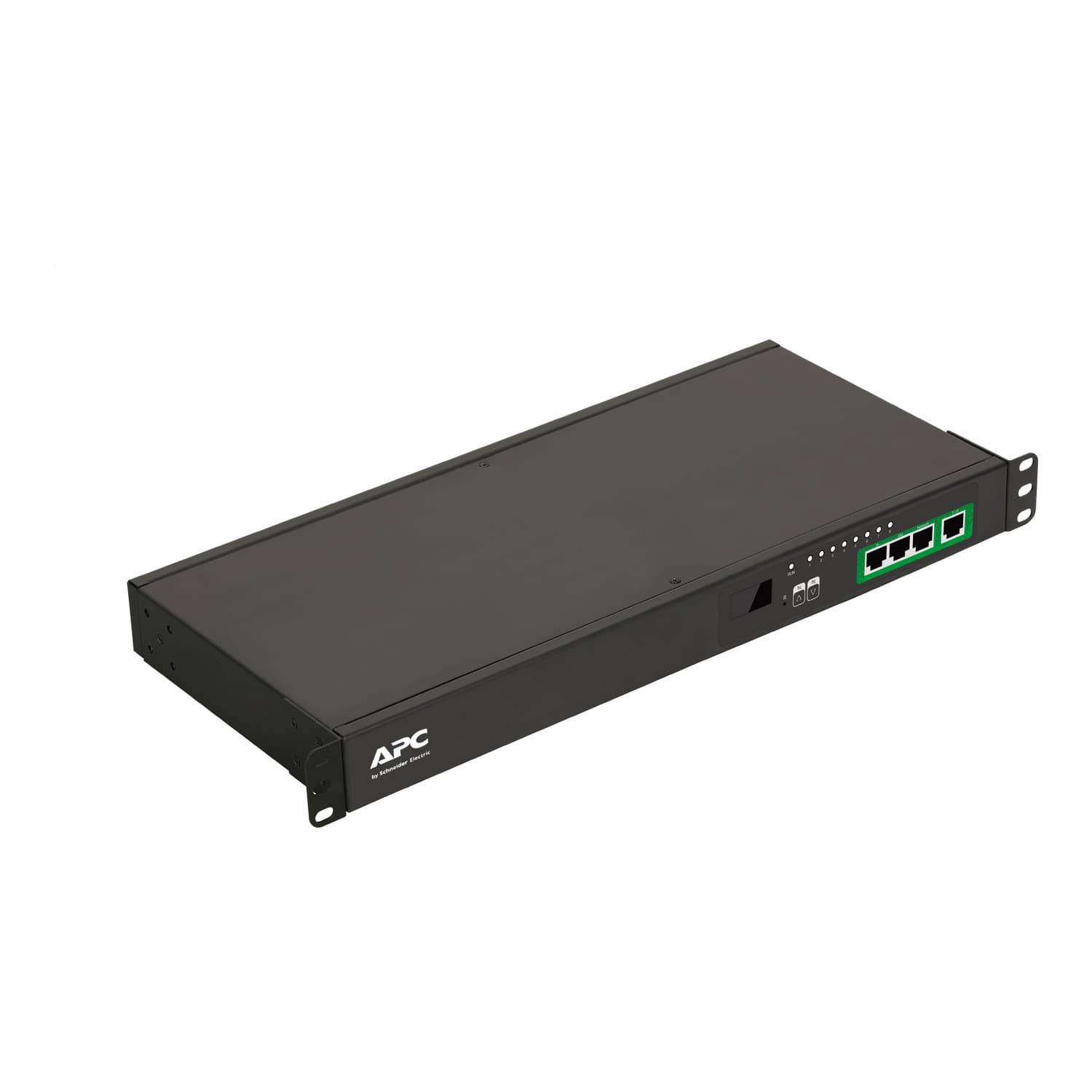 APC Easy Switched PDU EPDU1016S - Unidade de distribuição de potência (montável em bastidor) - AC 200/208/230 V - 3680 VA - Ethernet - entrada: IEC 60320 C20 - conectores de saída: 8 (8 x IEC 60320 C13) - 1U - 2.5 m cabo - preto - para P/N: SCL500RM1