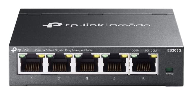 TP-LINK ES205G Omada 5-Port Gigabit Easy managed Switch
